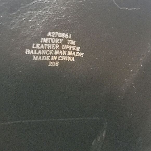 Isacc Mitzrah Imtory Black Knee-High Leather Boots Womens Size 7 - Picture 11 of 15